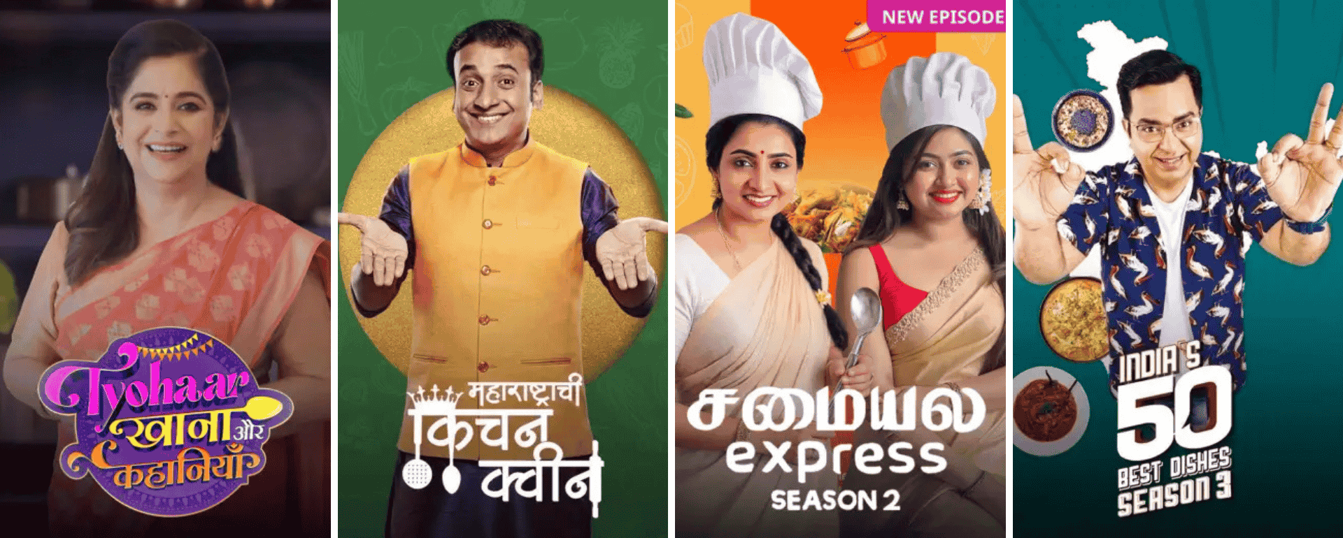 South Asian lifestyle and food shows