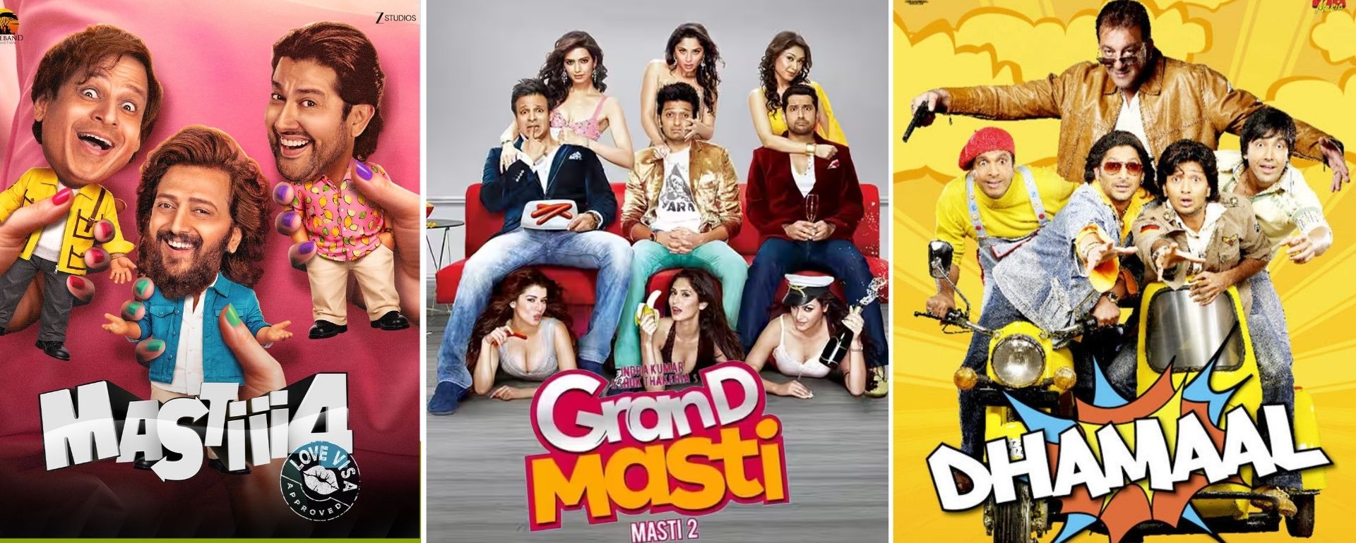 Riteish Deshmukh comedy Movies